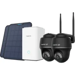 Reolink Argus PT Ultra Kit mit selbstgemachtem Schwamm Schwarz