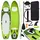 vidaXL SUP-Board-Set Aufblasbar 300 x 76 x 10 cm Grün