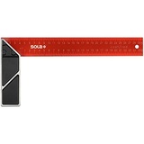 Sola 56014501 Schreinerwinkel"SRC 500" rot beschichtet in schwarz