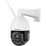 Foscam SD4H 4 MP Dualband WLAN PTZ Dome Überwachungskamera Weiß