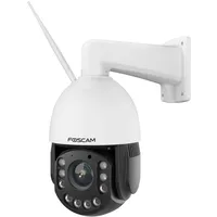 Foscam SD4H 4 MP Dualband WLAN PTZ Dome Überwachungskamera Weiß