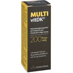 Multivitdk Lösung Vitamin D3+k2