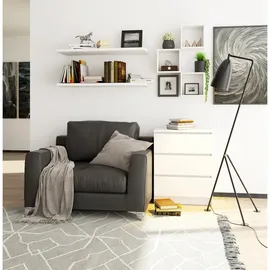 Akord 60 x 77 x 40 cm Weiß