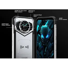 Doogee S200 12 GB RAM 256 GB Grau