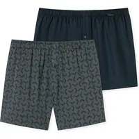 SCHIESSER Herren Web-Boxershorts 2er Pack