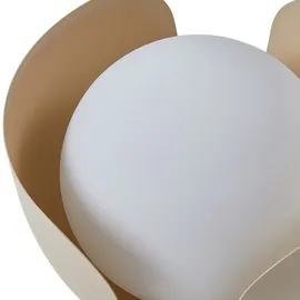 LINDBY Tischleuchte Lindby, Fiora, Beige, für Wohnzimmer, Metall, Modern, / 21
