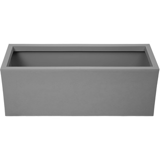 Ondis24 Pflanzkübel Basalt 57 L Blumentopf Einwandig Grau