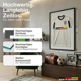 K-Möbel Bilderrahmen modern schwarz 60x80 cm 1 St.