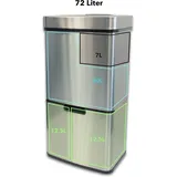 Floordirekt Dirk 72 l Grau