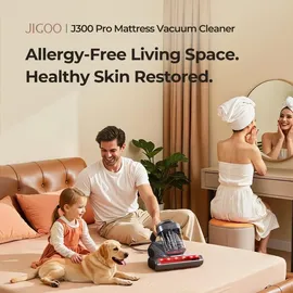 jigoo J300 Pro Milbensauger Grau