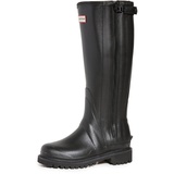 HUNTER Damen Balmoral Zip Commando Tall Rubber Black Stiefel 38 EU - 38 EU