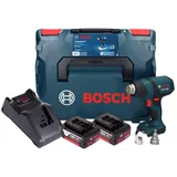 Bosch GHG 18V-50 Professional Akku Heissluftgebläse 18 V 300° C / 500° C + 2x Akku 4,0 Ah + Ladegerät + L-Boxx