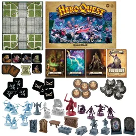 Hasbro HeroQuest - Rise of the Dread Moon Quest Pack, benötigt Spielsystem zum Spielen, Rollenspiele, Mehrfarbig, M