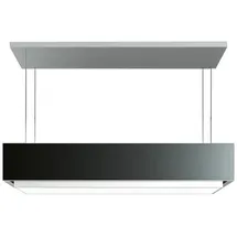 falmec Levante Inselhaube 120 cm Graphit All Matt