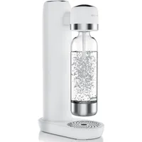 Arendo Wassersprudler mit 1L PET-Flasche weiß