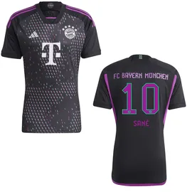 adidas FC Bayern München 23/24 Kids Auswärtstrikot Black 152    