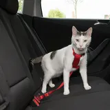 Trixie Auto-Geschirr Katzengeschirr 20–50 cm Rot