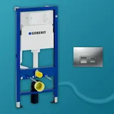 Geberit Tiefspül WC Set mit WC-Sitz Weiß