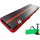 Masterline Airtrack Master aufblasbare Gymnastikmatratze MAS-B860-Schwarz-Rot 300 x 100 x 10 cm - Schwarz Rot