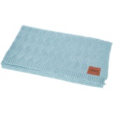 Sigikid 39739 Baby-Strickdecke blau