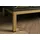 Massivmoebel24 Standvitrine Mango 99 x 40 x 200 cm Grau Geölt