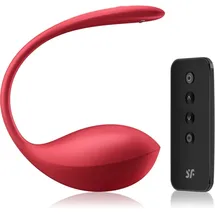 Satisfyer Shiny Petal Vibrationsei Red 11 cm