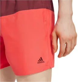 adidas Colorblock CLX Badeshorts Shadow Red / Semi Lucid Red S