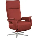 Livetastic Fernsehsessel, Rot, Textil, 77x116x80 cm, Made in EU, Relaxfunktion, Netzbetrieb, Wohnzimmer, Sessel, Fernsehsessel