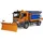 Bruder 03785 - MAN TGS Winterdienst mit Räumschild Blau/Orange 1:16