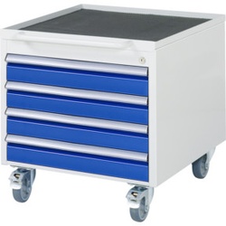 Rau Roll-Container 7000, B580xT650xH565mm, 4x Schublade-TA