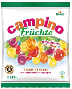 STORCK  Campino Früchte  Bonbons 325,0 g