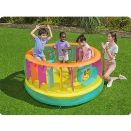 BESTWAY Hüpfburg BounceJam Ø 180 x 86 cm Multicolour
