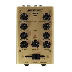 OMNITRONIC GNOME-202 Mini-Mixer gold