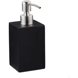 Relaxdays Seifenspender 10031062_46 schwarz Polyresin 300,0 ml, 1 St.