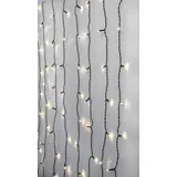 star trading deutschland gmbh Lichtervorhang LED 2 m Weiß