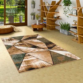 Pergamon Designer Teppich Brilliant Magic Grün 80x150cm