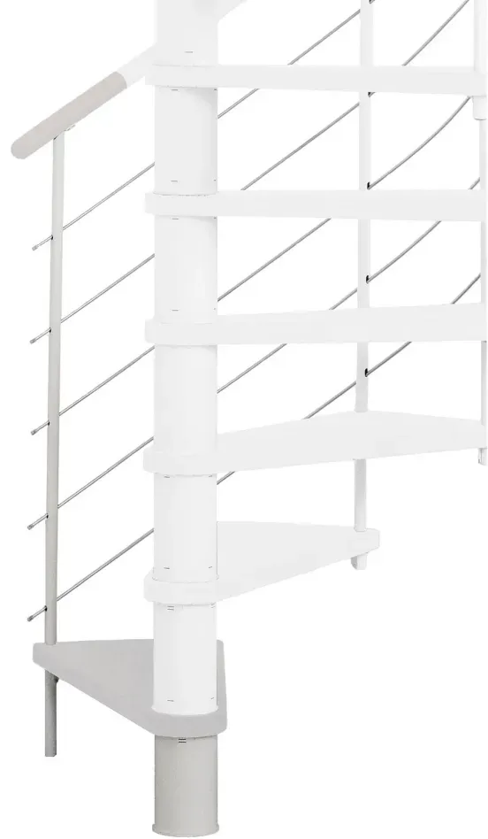 Minka Höhenerweiterung für Venezia, 356 cm, 120 cm,Buche,Weiß,weiß gebeizt & lackiert