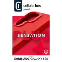 Cellular Line Cellularline Sensation+ für Samsung Galaxy S25 rot