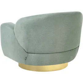 Beliani Sessel LEJRE Stoff 72 x 71 x 70 cm Hellgrün