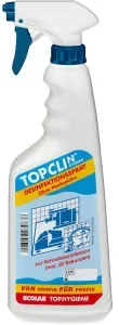 ECOLAB Topclin Schnelldesinfektion, Wirksam gegen küchenspezifische Bakterien und Pilze nach HACCP, 750 ml - Flasche