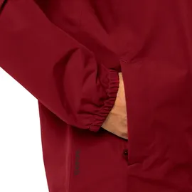 Jack Wolfskin Stormy Point Regenjacke Herren Rot M