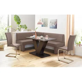 Home Affaire Eckbank HOME AFFAIRE, braun (cappuccino), B:152cm H:89cm T:202cm, Sitzbänke, Eckbank