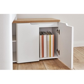 Jahnke Schreibtisch Libre C 155 E Weiß