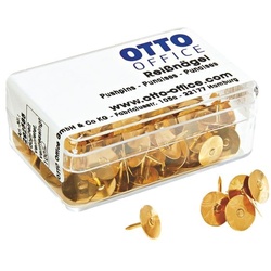 OTTO Office Reißnägel goldfarben - 100 Stück gold