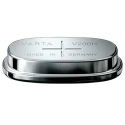 Varta Knopfzellenakku V200H NiMH 200mAh 1,2 V - 14,1 x 25,6 x 7,4 mm