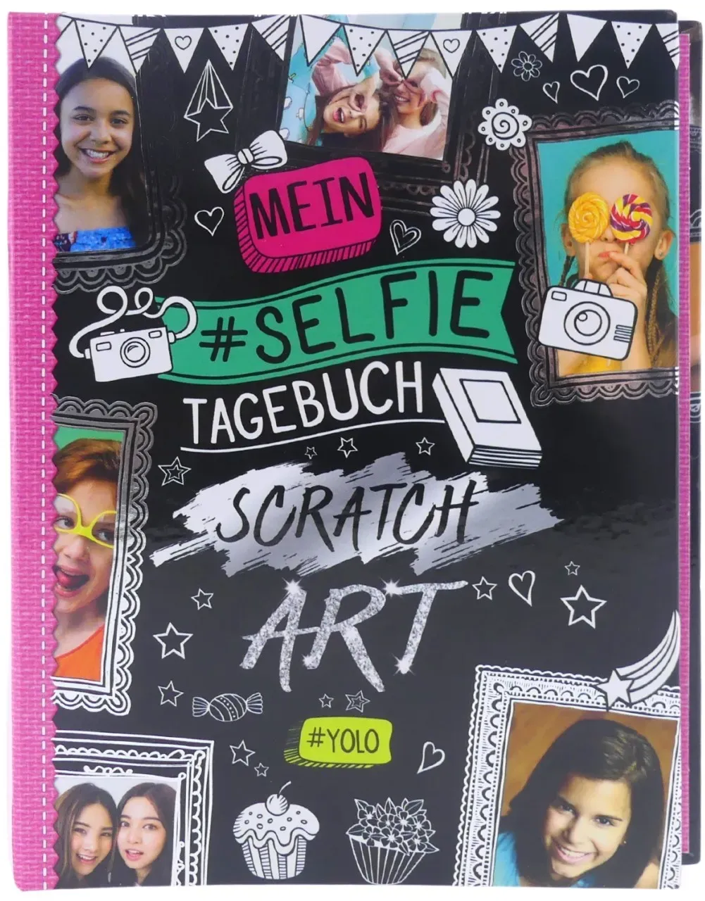 Mein Selfie Tagebuch Scratch Art (# YOLO) von Ursula Fenke ullmann kartoniert...