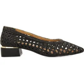 Gioseppo Lounges aus geflochtenem Leder Eastham, Schwarz, 37 EU - 37 EU