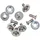 F2 Snowboard Zubehör Screw Set - 16-teilig Schrauben Set 2024/25