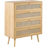 Beliani Kommode - Sideboard, Perote 80 x 38 x 97 cm,