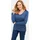 GOLDNER Strickpullover blau M